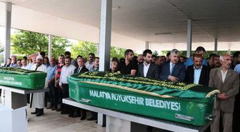 Kazada Ölen Genç Öğretmen ve Babası Son Yolculuğuna Uğurlandı