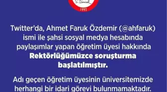 Sdü Profesörü Hakkında Suç Duyurusu