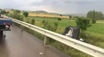 Afyonkarahisar'da Trafik Kazası: 1 Ölü, 1 Yaralı