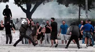 Selanik'te 'Makedonya' Protestosu