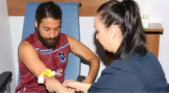 Trabzonspor'da Futbolcuların Sağlık Kontrolleri Yapıldı