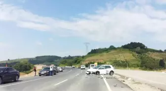 Zonguldak'ta Trafik Kazası: 4 Yaralı