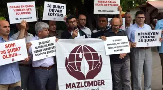 Mazlumder 28 Şubat Mahpuslarına Özgürlük İstedi