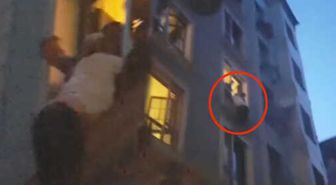 Beyoğlu'nda, Uyuşturucunun Etkisiyle İntihara Kalkışan ABD'li Turist Son Anda Kurtarıldı