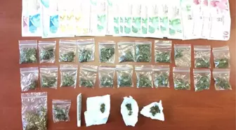 Karasu'da 28 Paket Skunk Ele Geçirildi