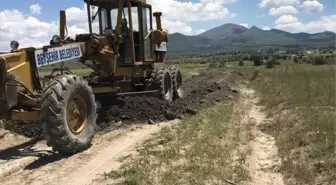 Beyşehir'de Arazi Yollarında Bakım Onarım Çalışmaları