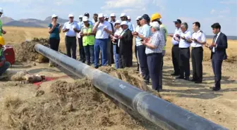 Kulu'ya Doğal Gaz Boru Hattı Birleştirme Çalışmaları Başladı