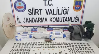 Siirt'te Roma Dönemine Ait Sikke ve Tarihi Obje Ele Geçirildi