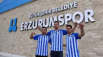 Büyükşehir Belediye Erzurumspor'da 3 İmza