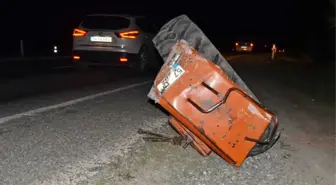 Kastamonu'da Traktör ile Minibüs Çarpıştı: 2 Yaralı