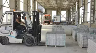 Seyitgazi Kendi Parke Taşını Üretiyor