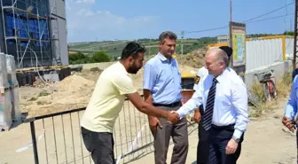 Tekirdağ Valisi Şarköy'de Yatırımları İnceledi