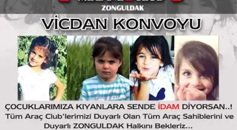 Zonguldak'ta 'Vicdan' Konvoyu Düzenlenecek