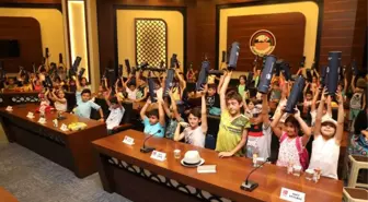 Başkan Baran, Körfezli Çocuklarla Buluştu