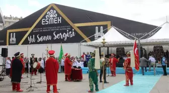 Esmek Kursiyerleri El Emeklerini Sergiledi