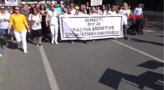 Tekirdağ Çorlu'da Kadına Şiddet ve Çocuk İstismarı Protesto Edildi