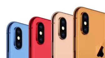 2018 Yeni İphone Renkleri, Mavi, Turuncu, Kırmızı İphone Modelleri