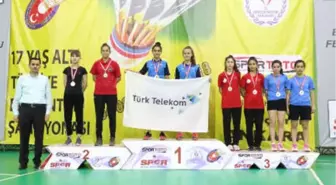 Badmintonda 17 Yaş Türkiye Şampiyonası Sona Erdi