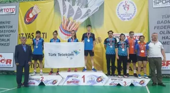 Badminton Türkiye Şampiyonası'na Erzincanlı Sporcular Damgasını Vurdu