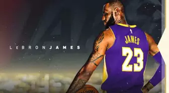 Lebron James Resmen Los Angeles Lakers'ta