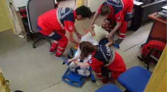 Şile Devlet Hastanesi'nde Deprem ve Yangın Tatbikatı Yapıldı.