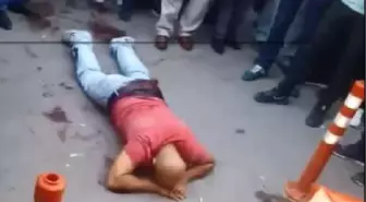 Kızını Taciz Eden Kişiyi Mahallede Yakalayıp Bıçakla Yaraladı