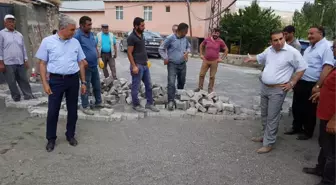 Kağızman'da Köy İçi Yolları Parke Oluyor