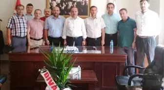 Aydın Diva-Sen'den Müftü Aksu'ya Hayırlı Olsun Ziyareti