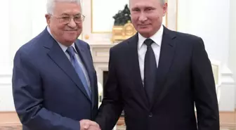 Rusya Devlet Başkanı Putin, Filistin Devlet Başkanı Abbas ile Görüştü