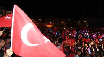 Ağrı'da 15 Temmuz Yürüyüşü