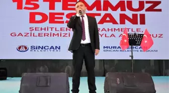 Sincan 15 Temmuz Kahramanlarını Andı