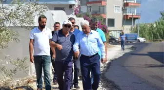 Demre'nin Cadde ve Sokaklarına 60 Bin Ton Sıcak Asfalt