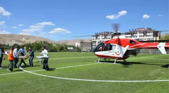 Ambulans Helikopter Yine Kalp Krizi Vakası İçin Havalandı