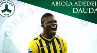 Giresunspor Dauda'yı Transfer Etti