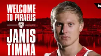 Olympiakos, Janis Timma ile Anlaştı