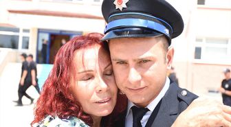 Bilecik Polis Meslek Yüksekokulunda Mezuniyet Heyecanı