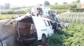İşçileri Taşıyan Minibüs Devrildi: 1 Ölü, 3 Yaralı