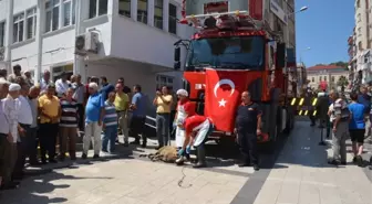 Sinop Belediyesi Yeni İtfaiye Aracını Tanıttı