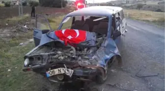 Çorum'da 3 Araçlı Zincirleme Kaza: 4 Yaralı