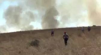 Erozyon Sahasında Yangın