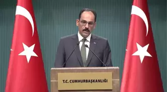 Cumhurbaşkanlığı Sözcüsü Kalın'dan 'Yahudi Ulus Devlet Yasası' Açıklaması