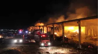 Şanlıurfa'da İplik Fabrikası Alev Alev Yandı! Tonlarca İplik ve Pamuk Kül Oldu