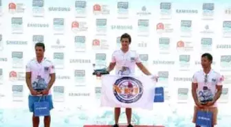 30. Boğaziçi Kıtalararası Yüzme Yarışı Erkekler Genel Klasmanı 1'incisi Doğukan Ulaç