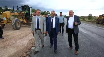 Başakpınar Yolu Asfaltlanıyor