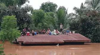 Laos'ta Hidroelektrik Barajı Çöktü