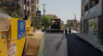 Söke'de Sıcak Asfalt Çalışmaları Sürüyor