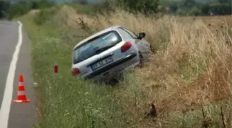 Arının Girdiği Otomobil Yoldan Çıktı: 4 Yaralı