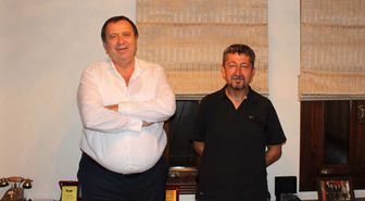 Rıdvan Şükür, Tarihçi Ulugün'ün Misafiri Oldu