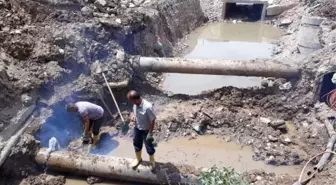 Silopi'de Su Arıza İşleri Devam Ediyor