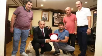 Artvin Valisi Doğanay'a Ziyaret